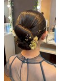 タイトアレンジ【新横浜/ヘアセット/着付け/ヘアメイク】