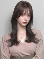 レア 新越谷(LEA) 韓国くびれロング × モーヴベージュ