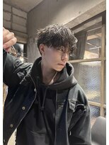 メンズココ メンズパーマ 韓国ヘア 日本橋店(MENS COCO) ラウンドマッシュ