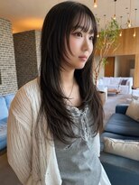 トップヘアーラウンジ 知立(TOP HAIR Lounge) レイヤーカット/シースルバング/韓国風レイヤー/顔周りレイヤー