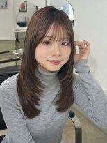 ハニー 町田(HONEY)&nbsp;レイヤーカット/ブラウンカラー