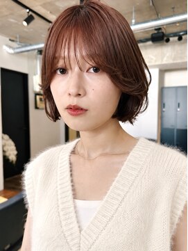 シンス 銀座(since) ショートボブ/丸みボブ/小顔ショート/顔周りカット/似合わせ