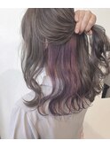 ALIVE吉祥寺 かき上げ美髪インナーカラーアンニュイウェーブ