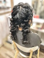 ヘアセット専門店 ナゴミ 池袋店(nagomi)&nbsp;編みおろし