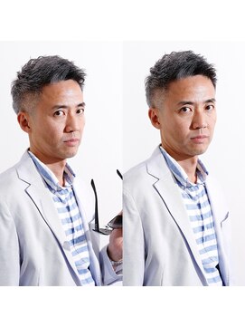 ラヴィ ニュー スタンダードバーバー 浜松町(LAVIE NEW STANDARD BARBER) グレー40代