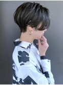 【morio池袋】綺麗でかっこいい黒髪ショート♪
