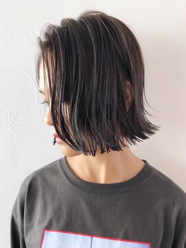 アイティー バイ アルバム 浦和店(IT by ALBUM) 切りっぱなしグレージュ_オリーブカラー_ba241521