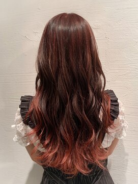 アルファタッチ 静岡店(alpha touch) カシスピングラデーション