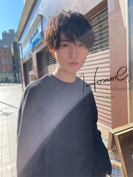 ロミーオム 本厚木(ROMMY. Homme) ナチュラルマッシュスタイル