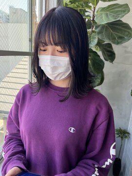 ティティ(TiTi) ブリーチなし！パープルカラー！[TiTi_福田りの]