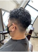 スパイラルパーマ