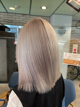 ラフ(LAFF) #黒髪#ボブルフ#ネビージュ#小顔#ワンレン