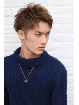 メンズヘアトーキョー 渋谷(MEN'S HAIR TOKYO) さわやかアップバング/ツーブロック/アッシュ