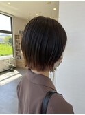 切りっぱなしボブ