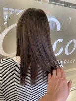 ヘアースペースブルーム ヒーロー 園田店(HAIR SPACE BLOOM hero) [ 園田/ミルクグレージュ】ブリーチカラー