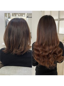 ハイエクステンション 京都駅前店(Hi-Extension) チョコレートブラウン@dresser____102