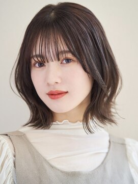 ミンクス渋谷スマートサロン(MINX shibuya smart salon) 切りっぱなしボブ エアリーロング 美髪 ピンクブラウン