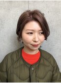 ベリーショコラ×ショートボブ[20代30代40代50代][恵比寿]