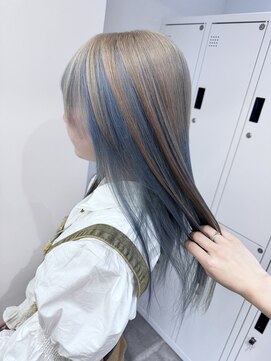 ペレ 栄店(PELE) 切りっぱなしボブ/エアリーロング/美髪/ピンクブラウン/栄