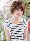ショコラアッシュ大人可愛い小顔ふわふわボブc5大宮20代30代40代