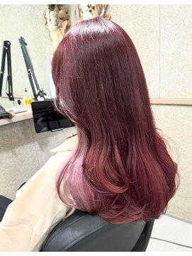 プロム(plom) イヤリングカラーピンク