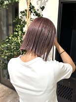 ヲタク(wotaku.)&nbsp;カシスピンクピンクラベンダー切りっぱなし秋カラーくすみカラー