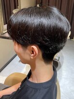 カインド 南青山(hair&make up KIND) 韓国風センターパート ニュアンスパーマ ダウンパーマ