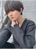 大人かわいい/ヨシンモリ/美髪/シルキーベージュ/前髪カット