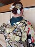 【電話予約】成人式着付け&ヘアセット&シェービング&メイク