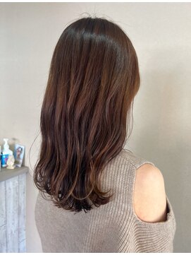 ヘアーアートミュージアム(Hair Art Museum) ミディアムヘア/モカブラウン