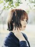 【新規人気NO.1】カット+艶感イルミナカラー+バイカルテ髪質改善TR　￥13,980