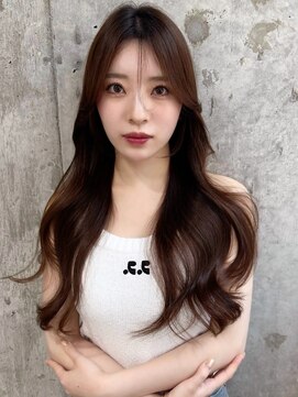 ハローバイシー 仙台(Hello by Sea) イメチェン×外はねボブ[ワイドバング/韓国]