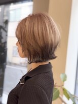 ミズチャーム(Ms.CHARM) くびれボブ×エンドカラー/10代/20代/30代/外苑前/表参道/青山