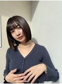 髪質改善ボブストレート