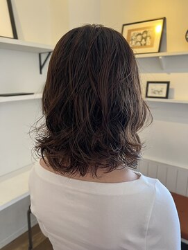 パール(PearL) 【PearL】顔まわりパーマ/ゆるwaveパーマ/ボブパーマ