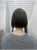 ミニマムボブで首元すっきり美シルエット(中区紙屋町)
