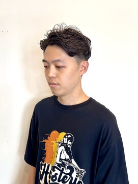 フラテロ(fratello) パーマ　アップバングショート