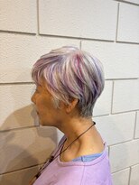 アルゴ 茅ヶ崎(ARUGO)&nbsp;グランマッシュ/白髪染め/白髪ぼかし/ダブルカラー/ハイトーン