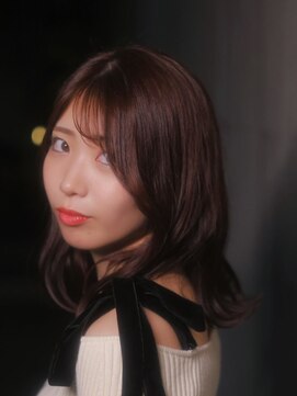 ベレッタ 楠葉店(veretta.) 韓国ヘア/ヨシンモリミディ/シースルーバング/垢抜けミディアム