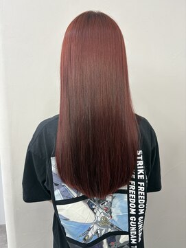 ペロ(pelo) プルシールエクステプレミアムダイヤ110本/レッドブラウン