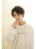 横浜★ツイストスパイラルパーマメンズスタイル