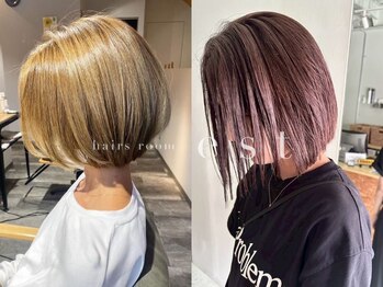 エスト 小倉(est)の写真/透明感溢れる色味/温かみ漂う暖色系も髪質改善で艶を叶える◎[小倉駅/白髪ぼかし/ハイライト/ケアブリーチ]