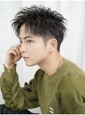 爽やかツーブロック【シャープエッジショート】