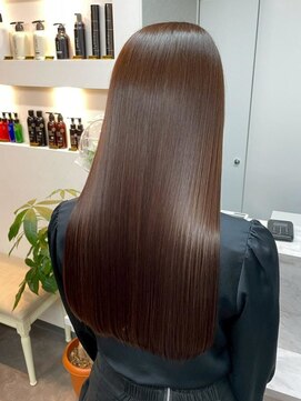 セタ 新宿(seta) ショコラベージュ/艶髪ロング/髪質改善ストレート/美髪/透明感