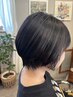 カット+顔まわり縮毛矯正