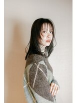 在り家 別邸(bettei) 《在り家 別邸》韓国風ミディアムレイヤー☆ブルーブラック