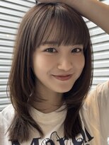 ミンクスリッカ 表参道(MINX RICCa)&nbsp;ミディアム×ナチュラルレイヤー