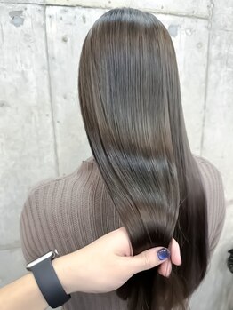 ジェニーバイメノン(JENNIE by Menon)の写真/高濃度水素を使った髪質改善で髪に潤いを与え、理想の艶髪へ☆