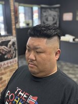 ケースタイル(K-style)&nbsp;ハイスキンフェード　ナチュラルバック