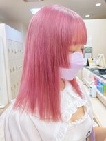 ケンジ 平塚ラスカ店(KENJE)&nbsp;ピンクカラー/暖色カラー/ブリーチカラー/ハイトーン